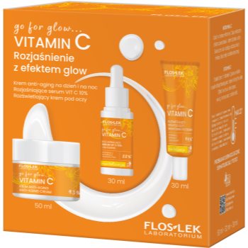 FlosLek Laboratorium Go For Glow Vitamin C set cadou pentru o piele mai luminoasa - imagine 2